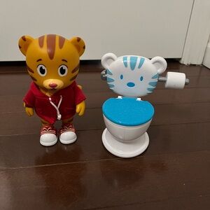 Daniel Tiger Toy with Toilet - Great for potty training